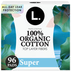 L. Ultra Thin Pads for Women Organic Cotton Top Layer

