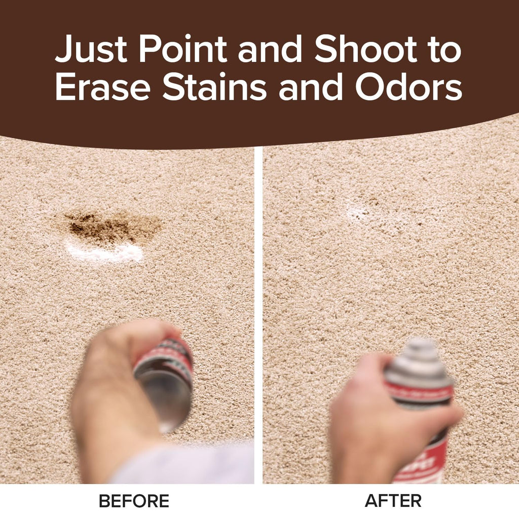 Bull Shot Carpet Spot & Stain Remover - Foam-Based Formula


