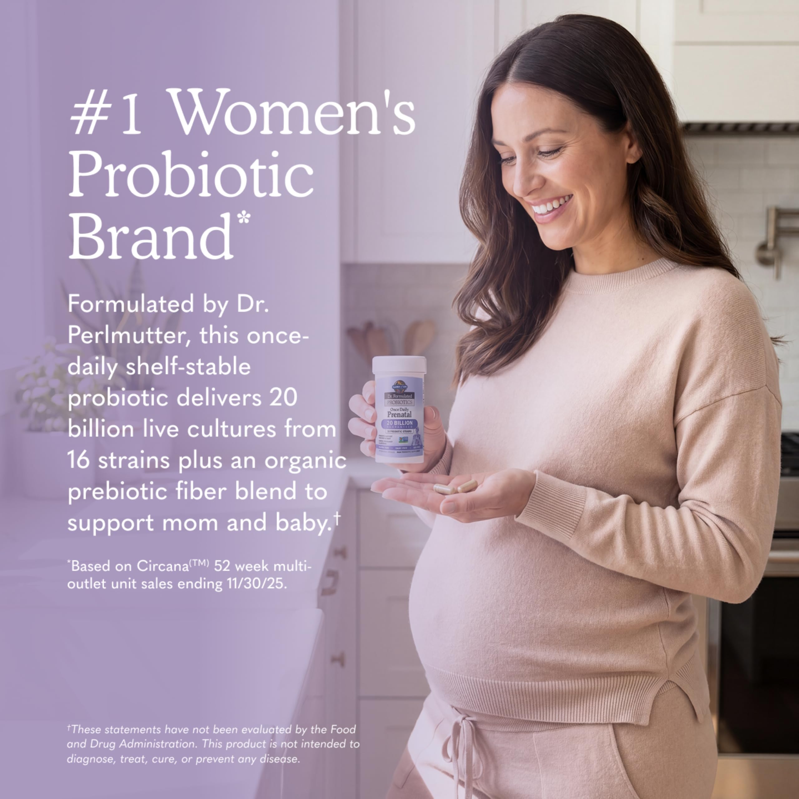 Garden of Life Dr Formulated Prenatal Probiotics Once Daily

