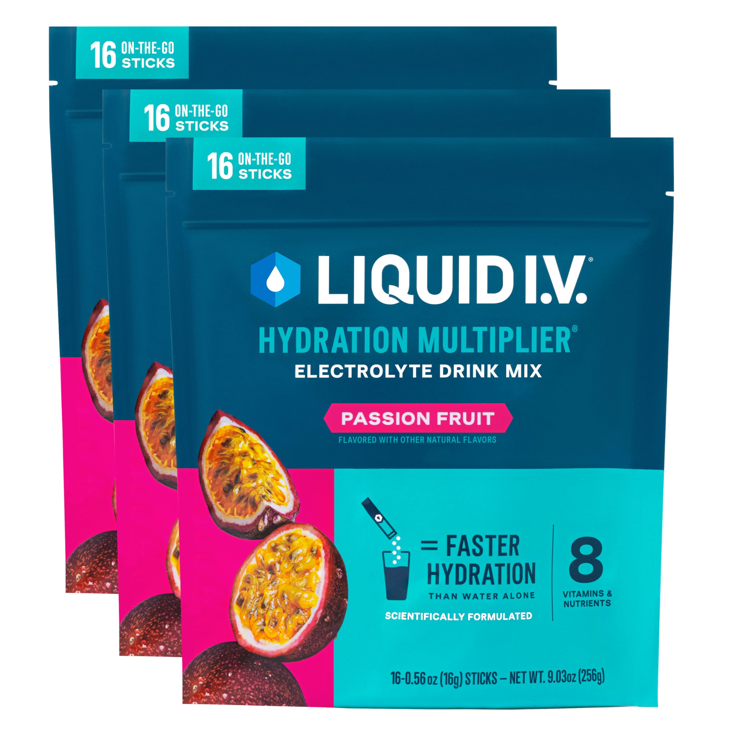 Liquid I.V. Hydration Multiplier Electrolyte Powder Drink Mix