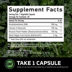 DIM Supplement for Men 300mg by SMNUTRITION | Gluten-Free

