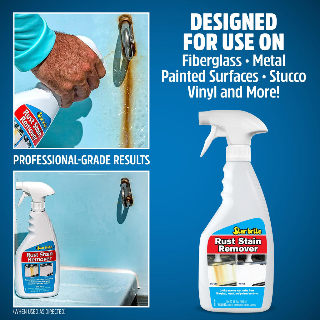 STAR BRITE Rust Stain Remover Spray for Surfaces – Fast

