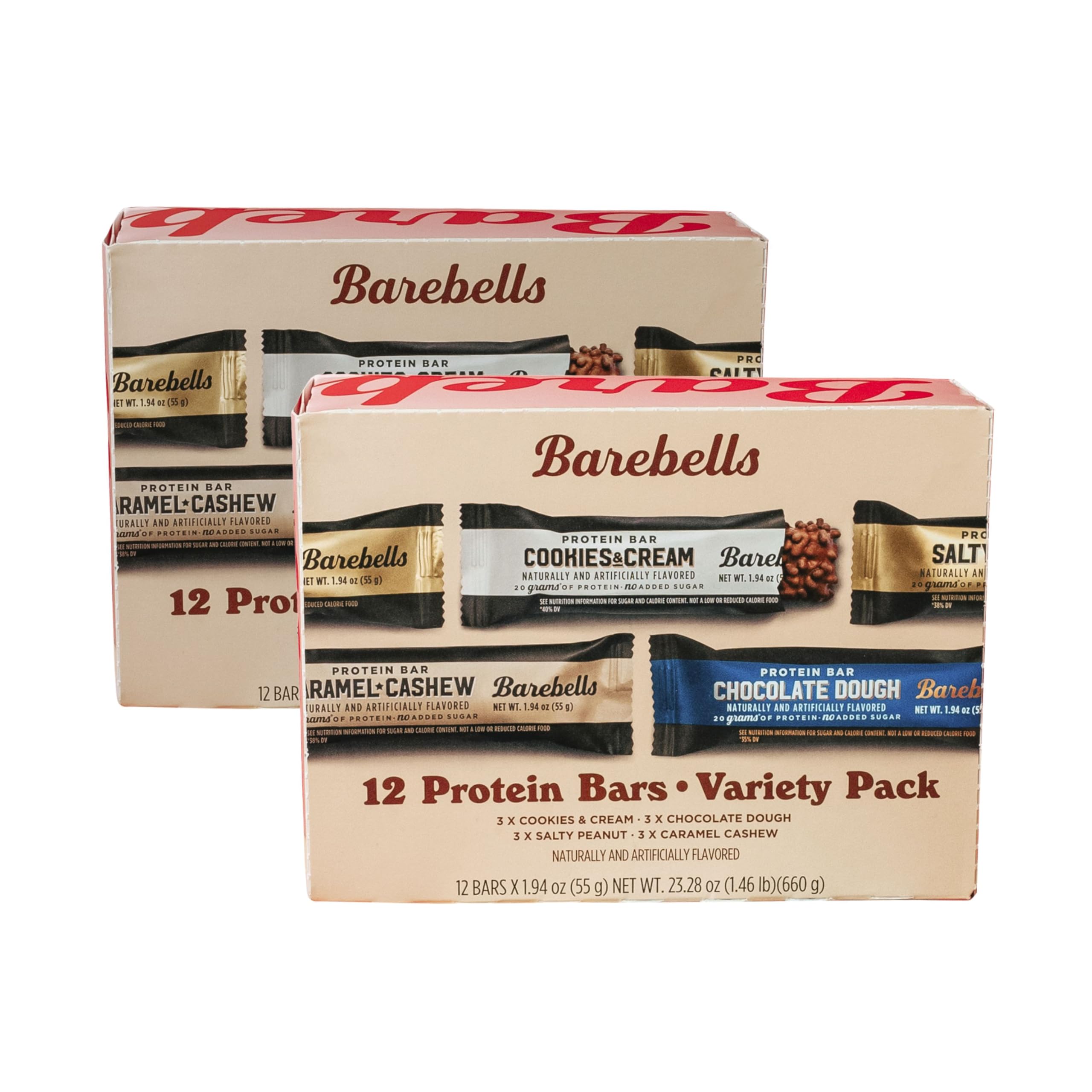 Barebells Protein Bar - 20g Protein, No Added Sugar - High Protein Snack