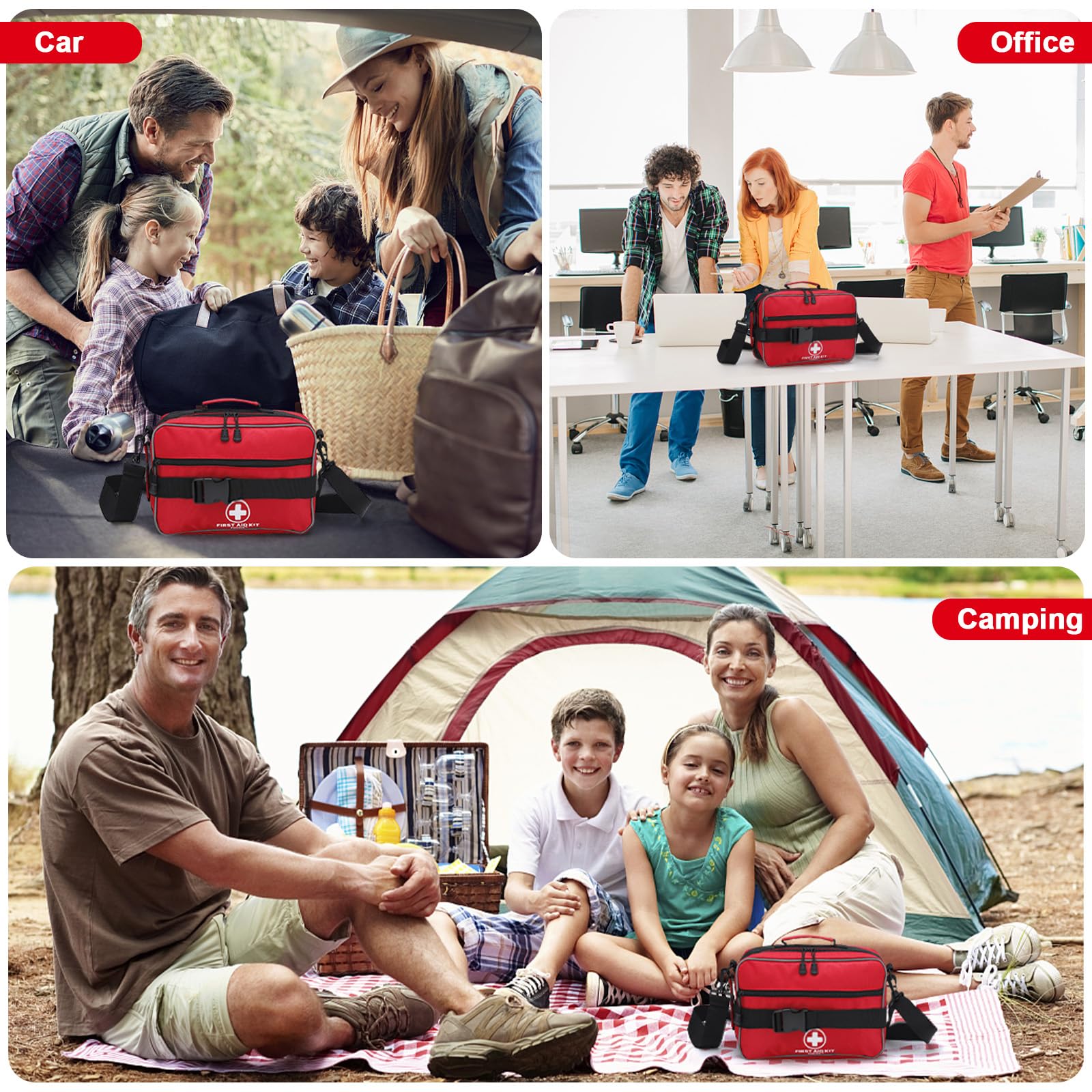 Poygik Premium First Aid Kit | Home Car Travel

