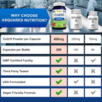 aSquared Nutrition CoQ10 High Absorption Vegan

