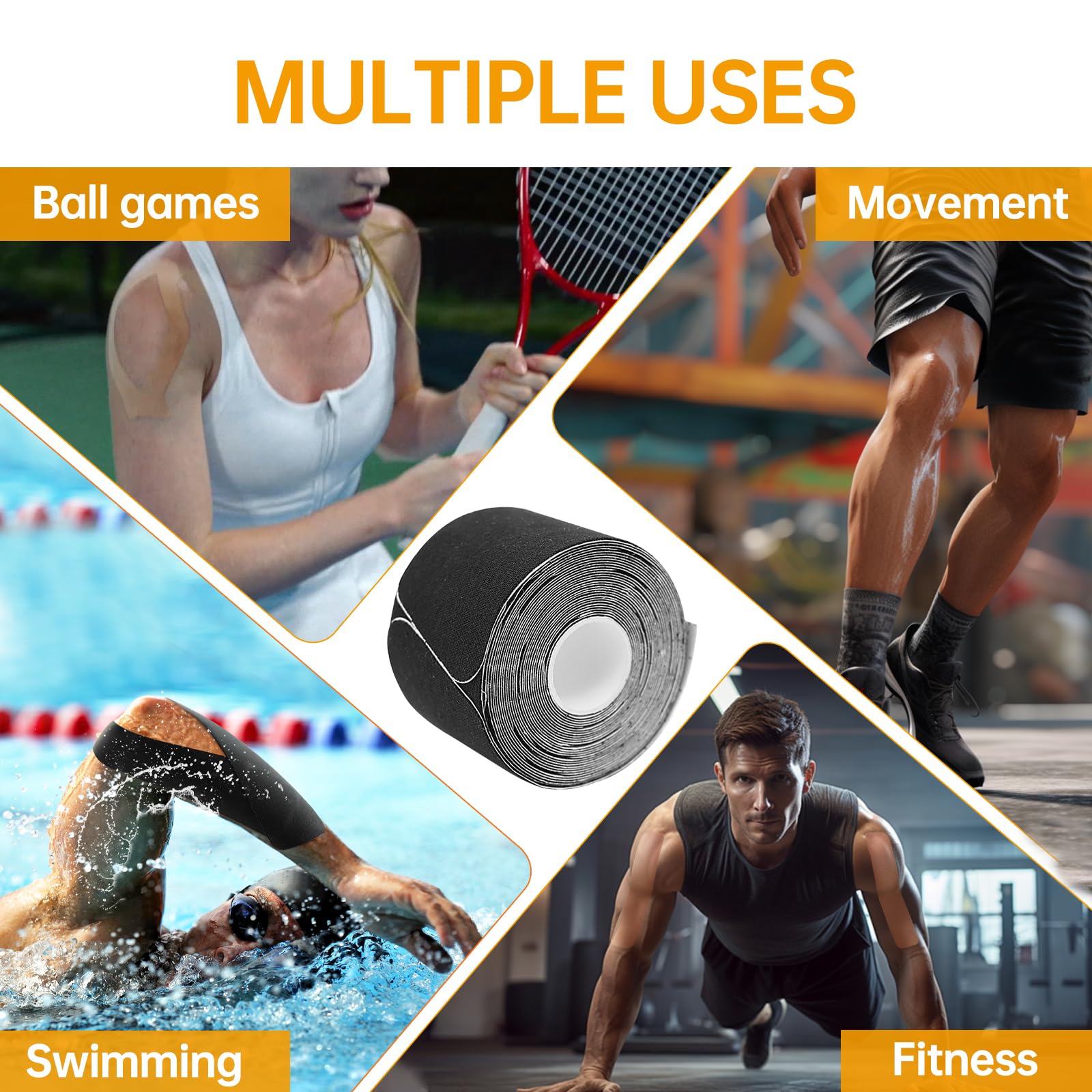 Dimora Kinesiology Tape Original Cotton Elastic

