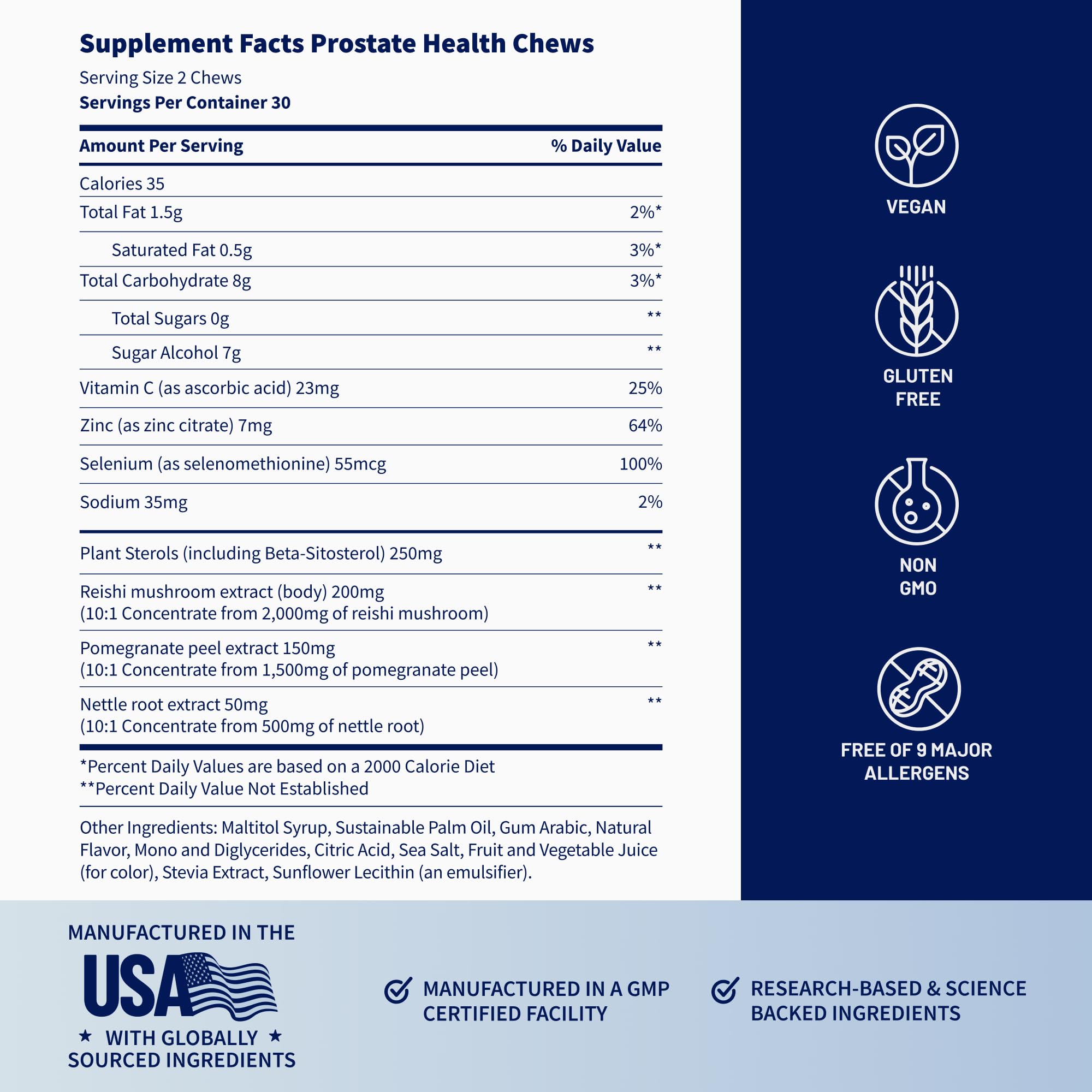 Snap Supplements Prostate Health for Men - Daily Formula

