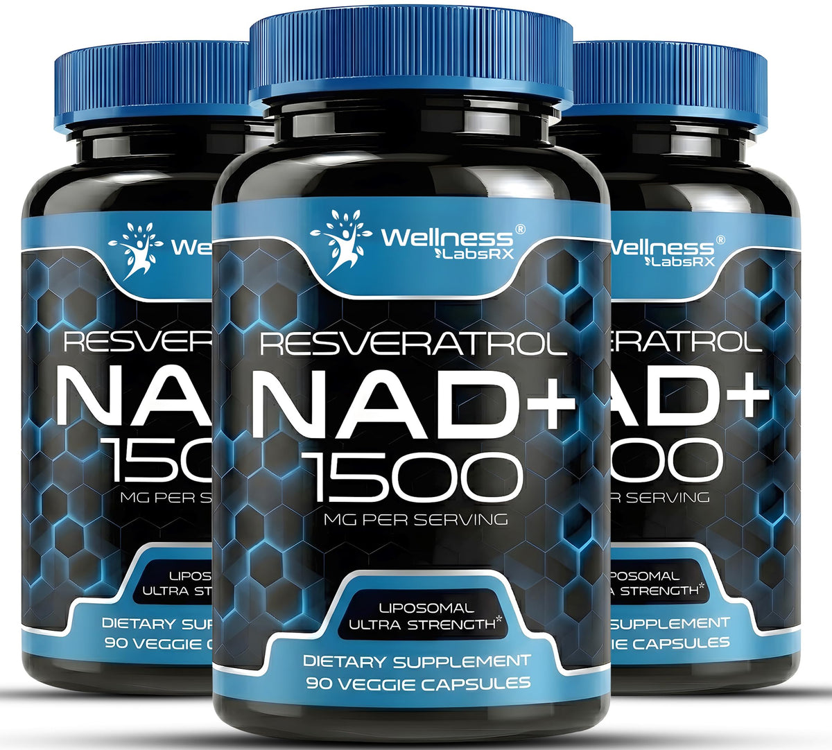 Wellness LABSRX Liposomal NAD Supplement - NAD+ Support for Cellular Health