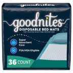 Goodnites Disposable Bed Mats for Bedwetting

