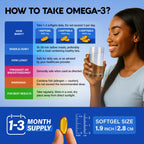NutraHarmony Omega-3 Fish Oil Supplement

