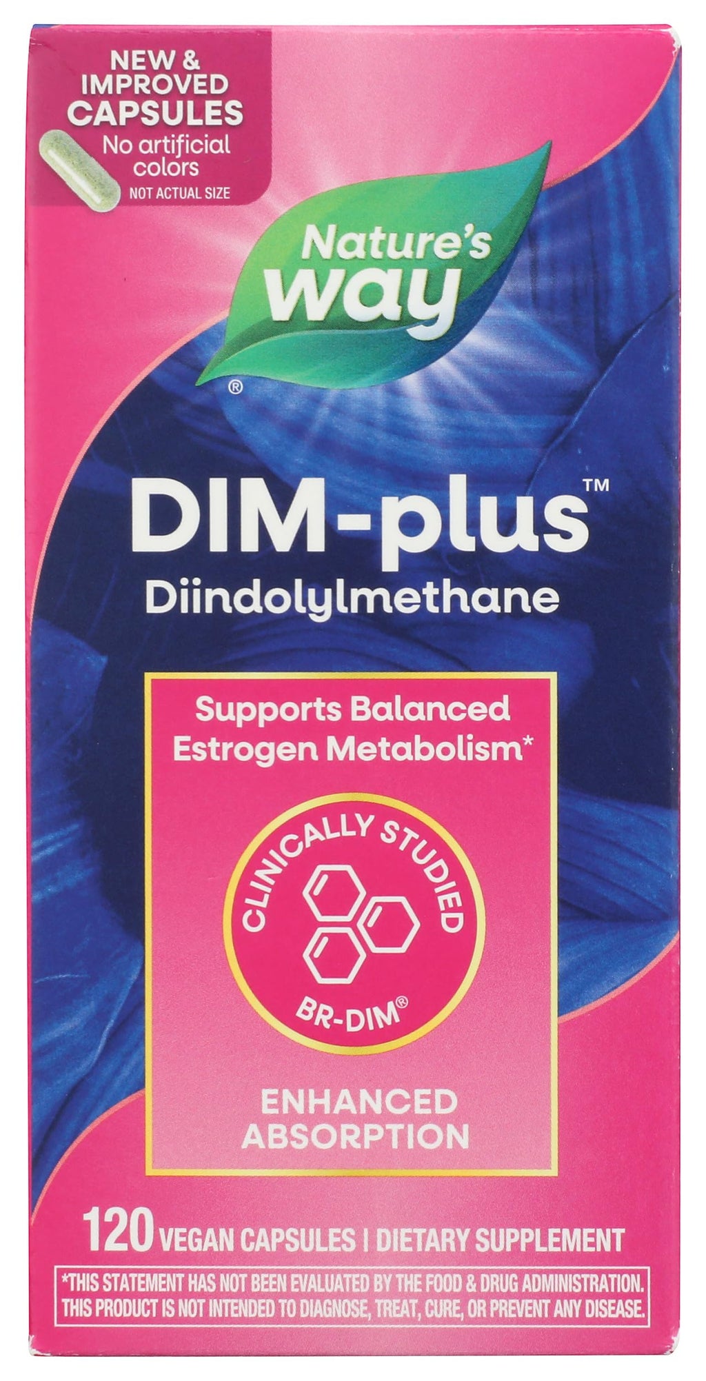 Nature's Way DIM-Plus DIM Supplement for Estrogen Metabolism

