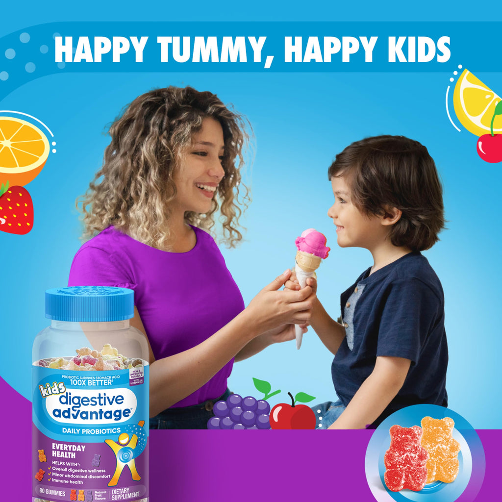 Digestive Advantage Kids Probiotic Gummies | Daily Digestive

