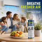 Foaming AC Coil Cleaner for Home HVAC – No-Rinse Foam

