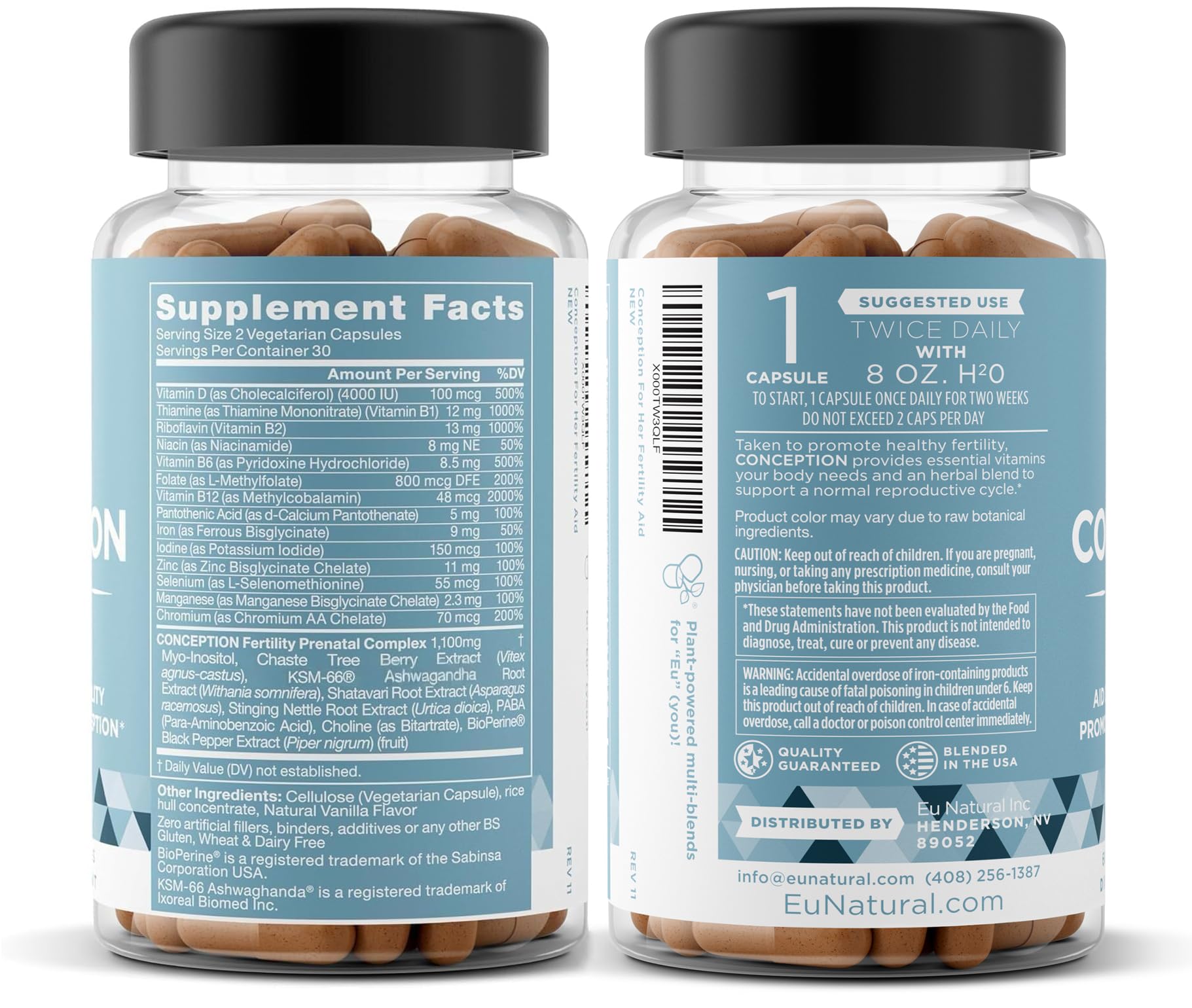Conception Fertility Supplement by Eu Natural

