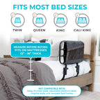 Stander EZ Adjust Bed Rail for Elderly Safety

