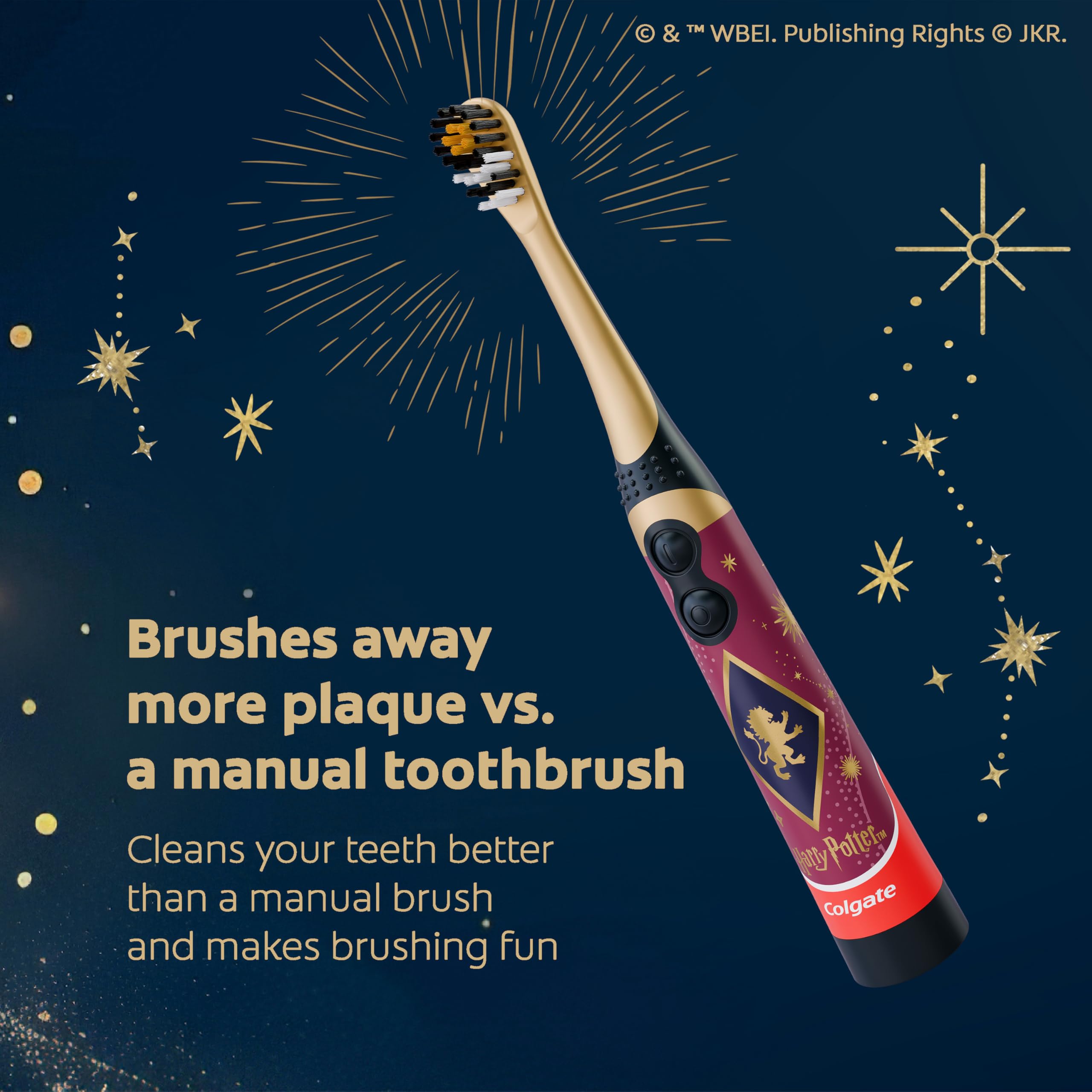 Colgate Toothbrush Harry Potter Kids Battery

