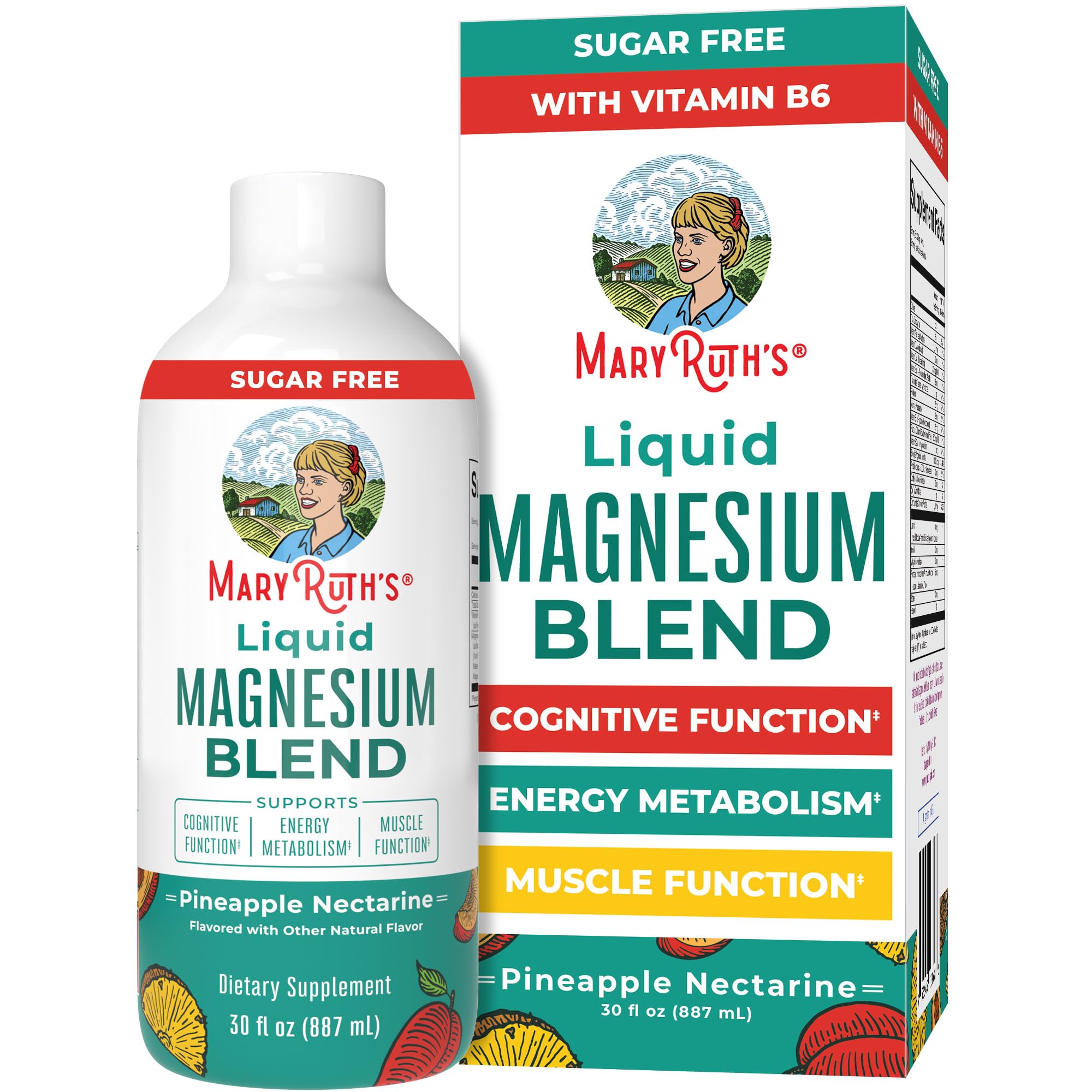 MaryRuth's Liquid Magnesium Complex | Cognitive Support

