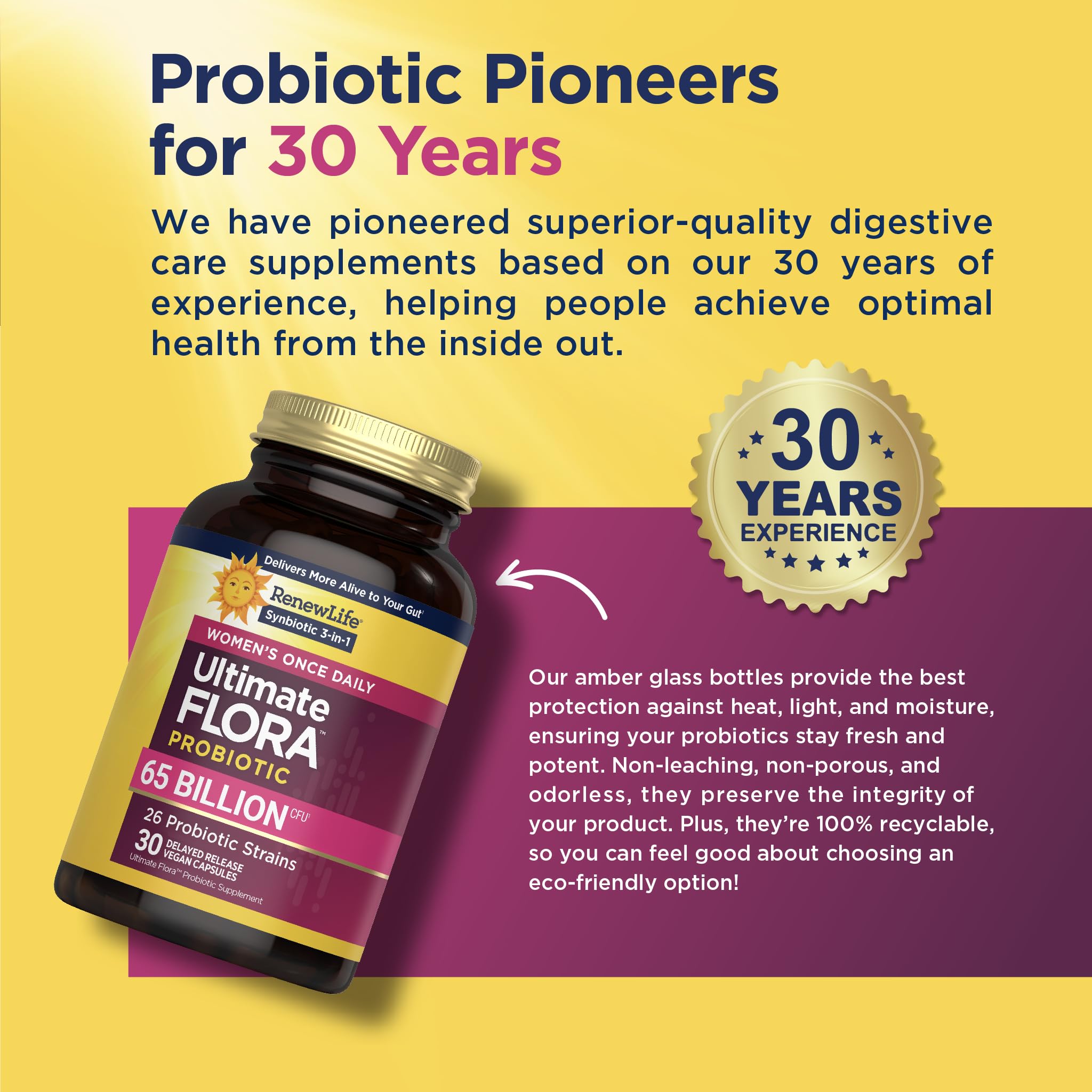 Renew Life Ultimate Flora Probiotics | Probiotic Supplement

