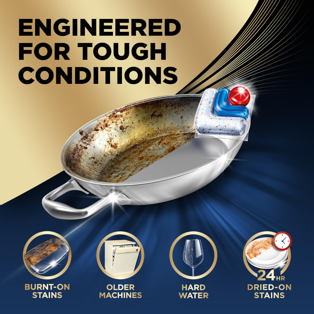 Finish Ultimate Dishwasher Pods with CycleSync Technology

