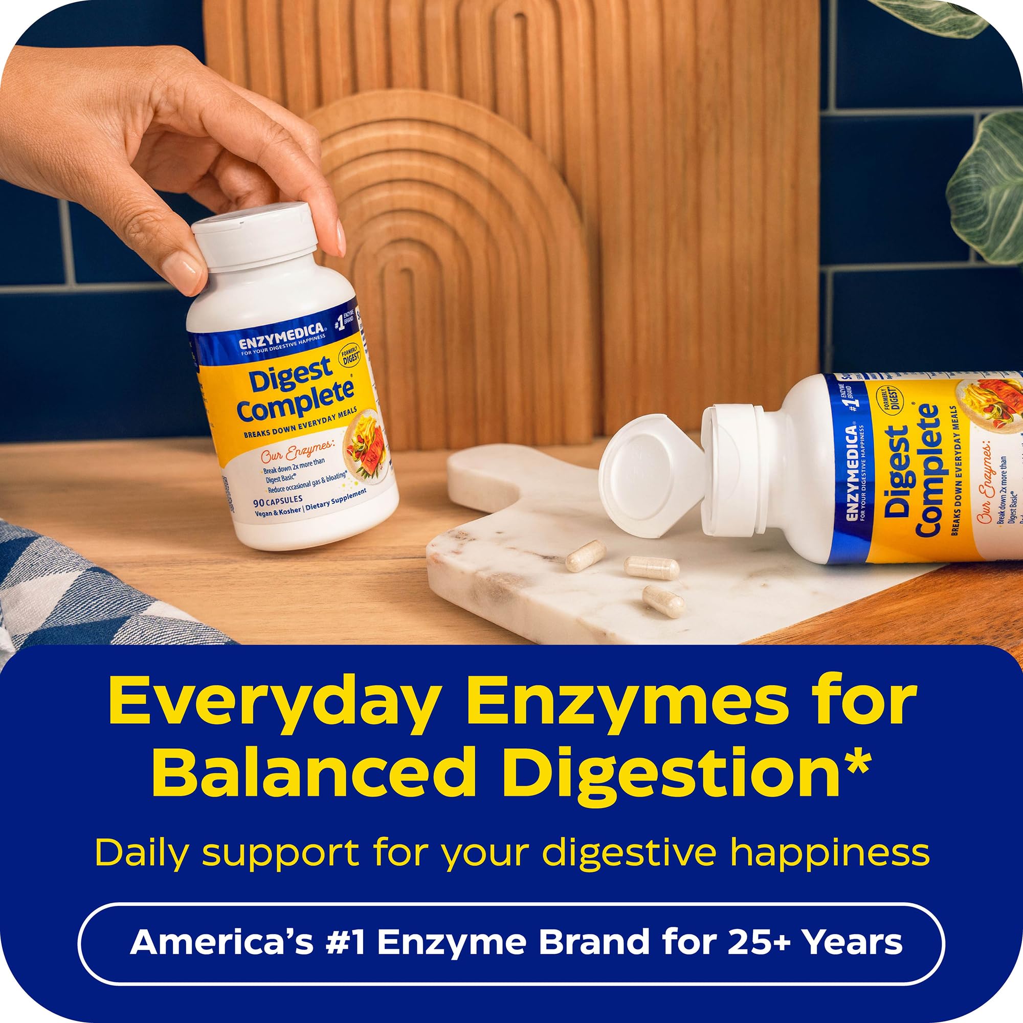 Enzymedica Digest Complete Digestive Enzyme Supplement

