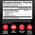 Force Factor Nitric Oxide Booster – Fast-Acting Formula

