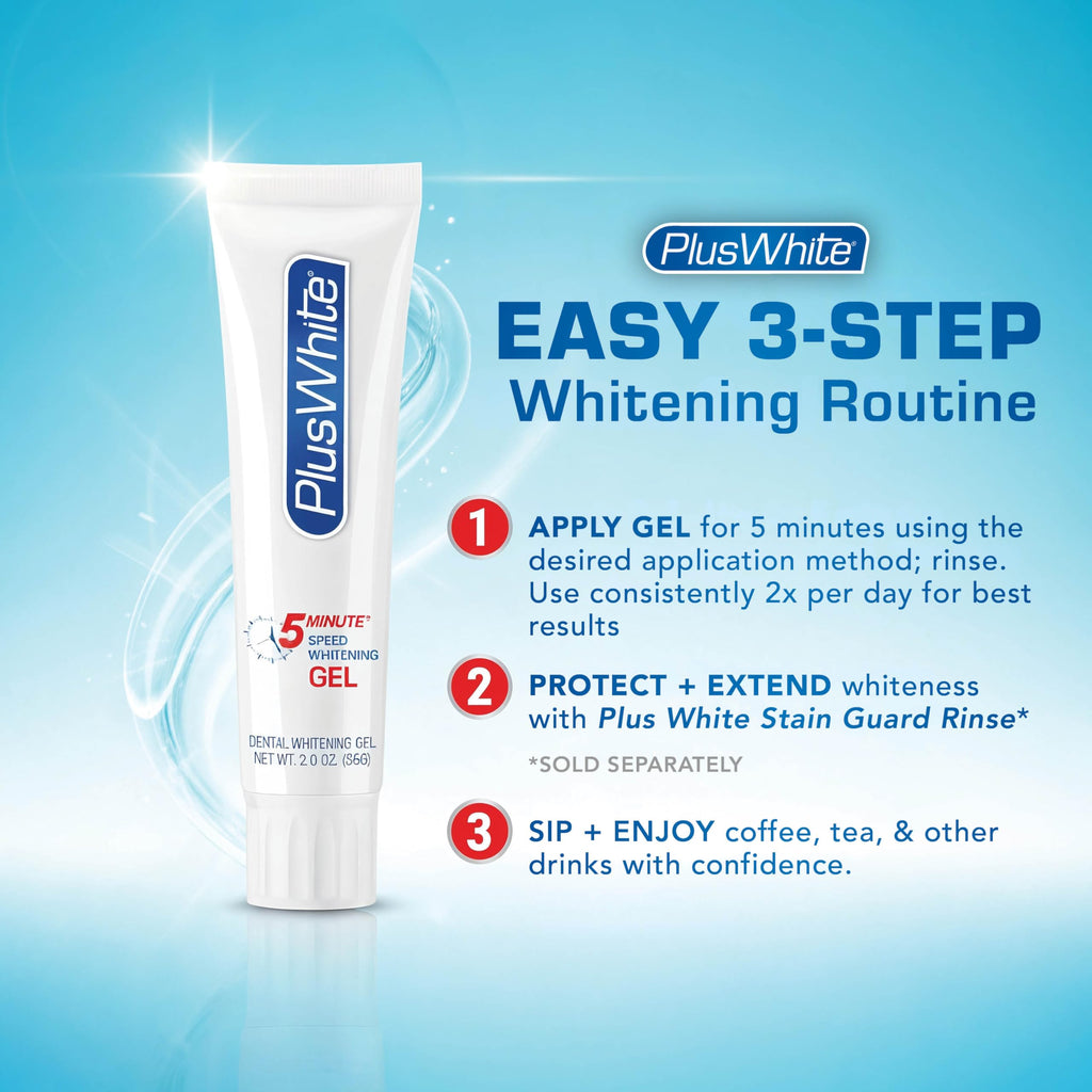 Plus White Speed Whitening Gel | At-Home Teeth Whitening

