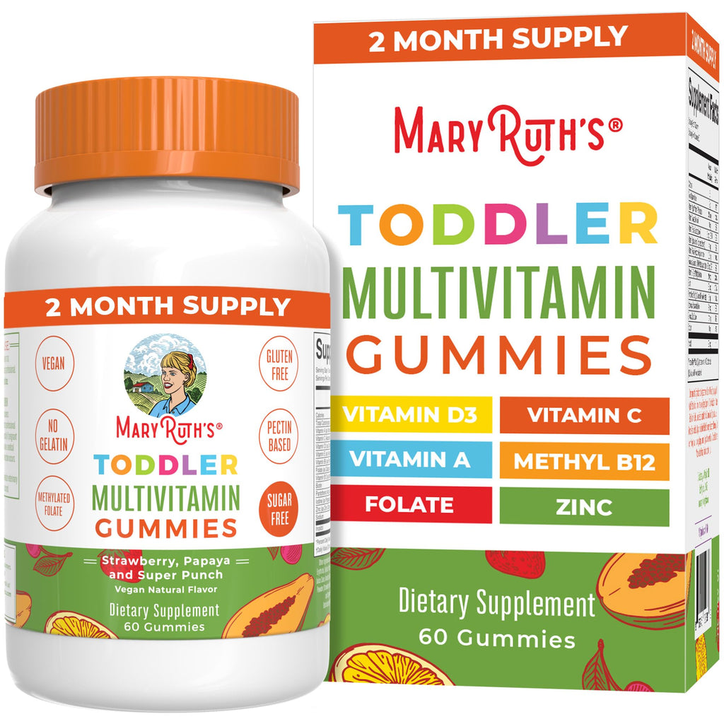 MARYRUTH'S Multivitamin Gummies Sugar Free, Vegan, Non-GMO & Gluten Free
