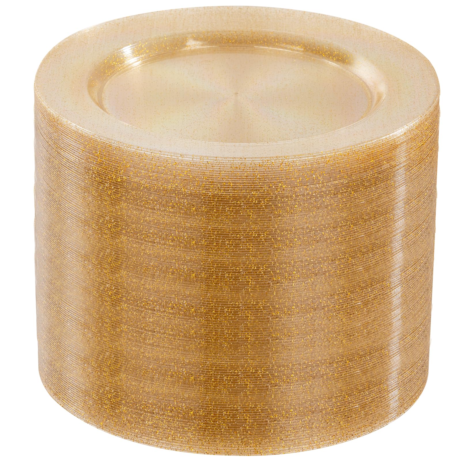bUCLA Disposable Dinner Plates - Premium Plastic Tableware for Parties