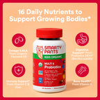 SmartyPants Kids Multivitamin Gummies for Immune Support

