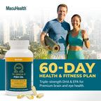 MacuHealth Omega-3 Fish Oil for Eye and Brain Health

