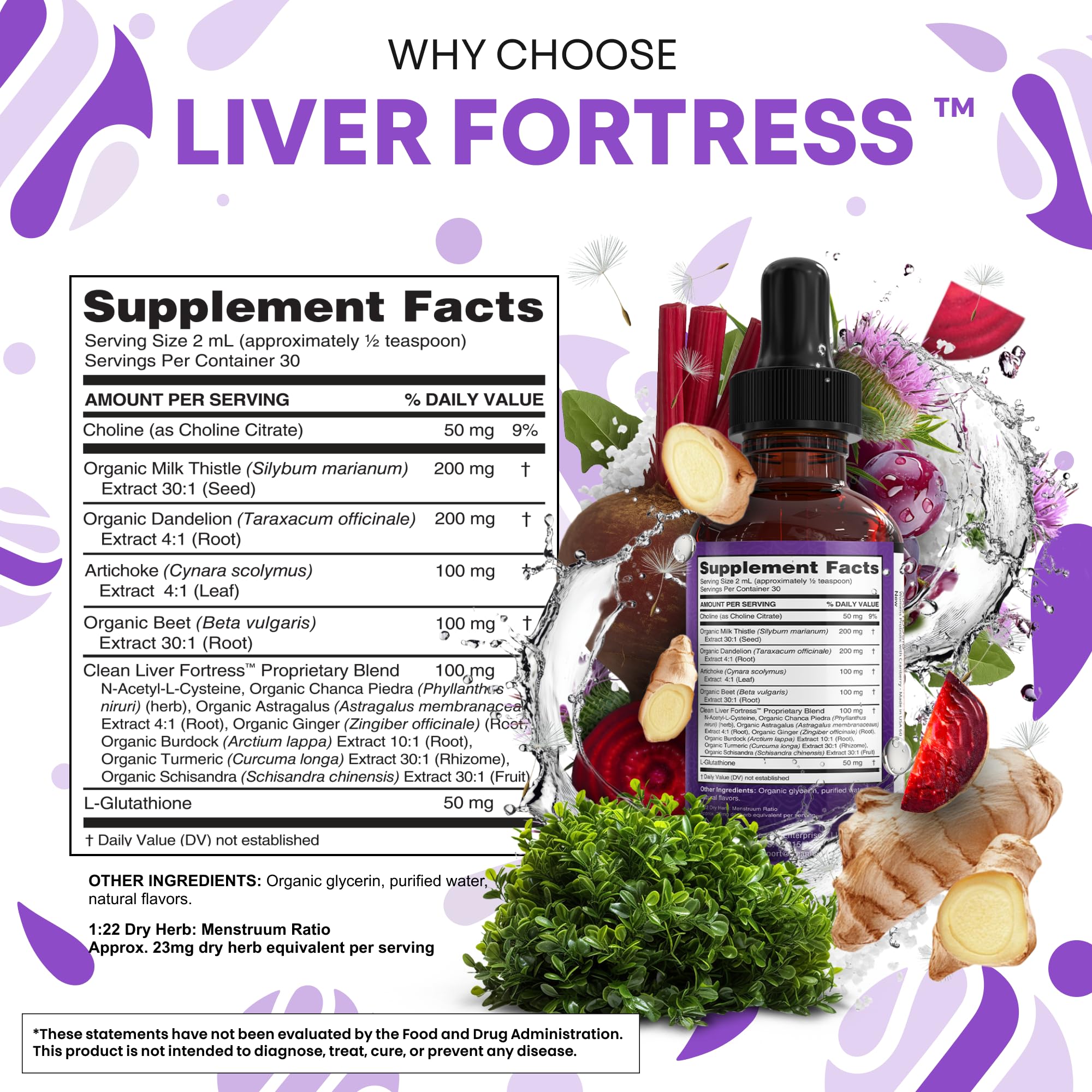 Liver Support Liquid Drops by Clean Nutraceuticals

