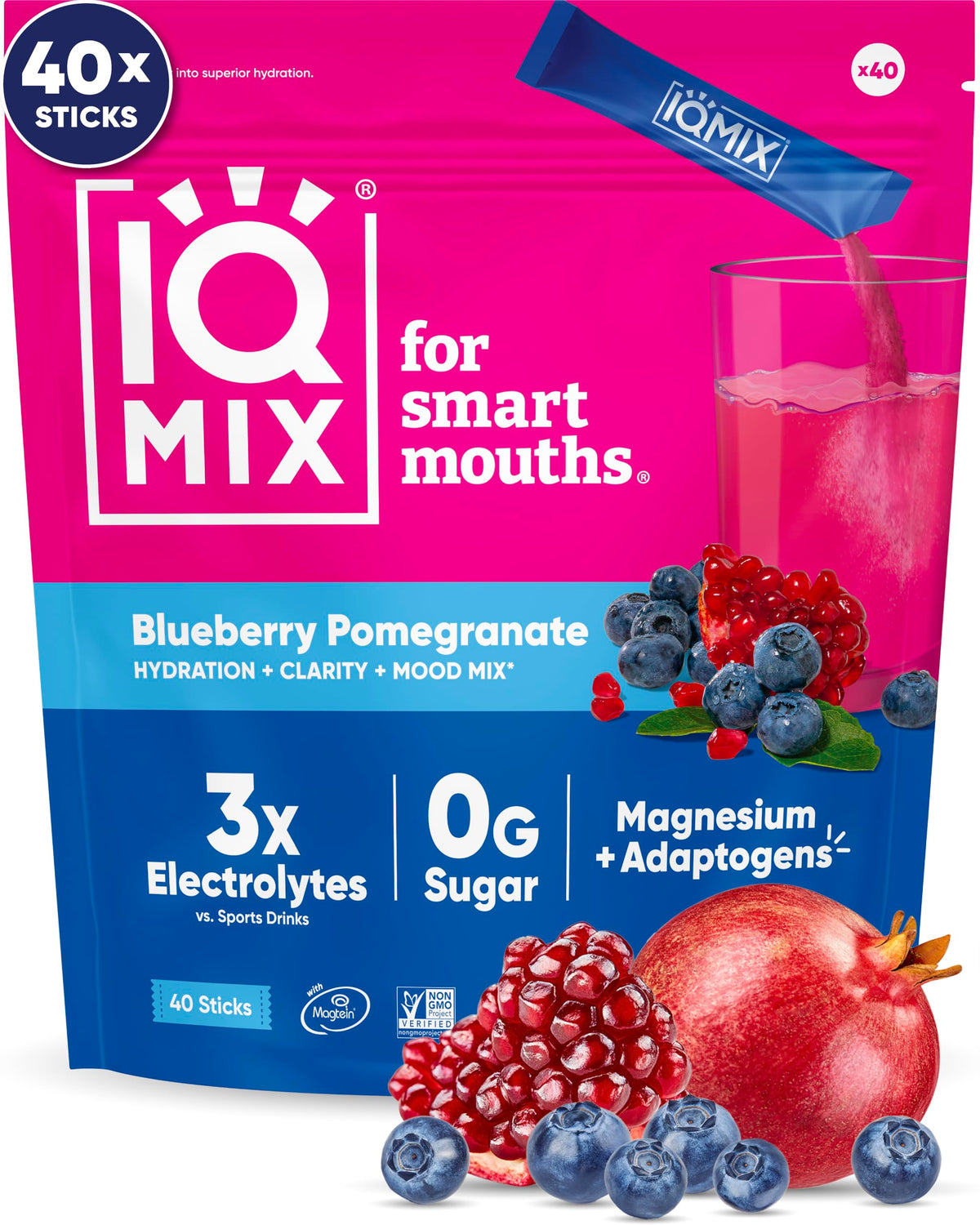 IQMIX Hydration Electrolyte Powder – 4-in-1 Formula