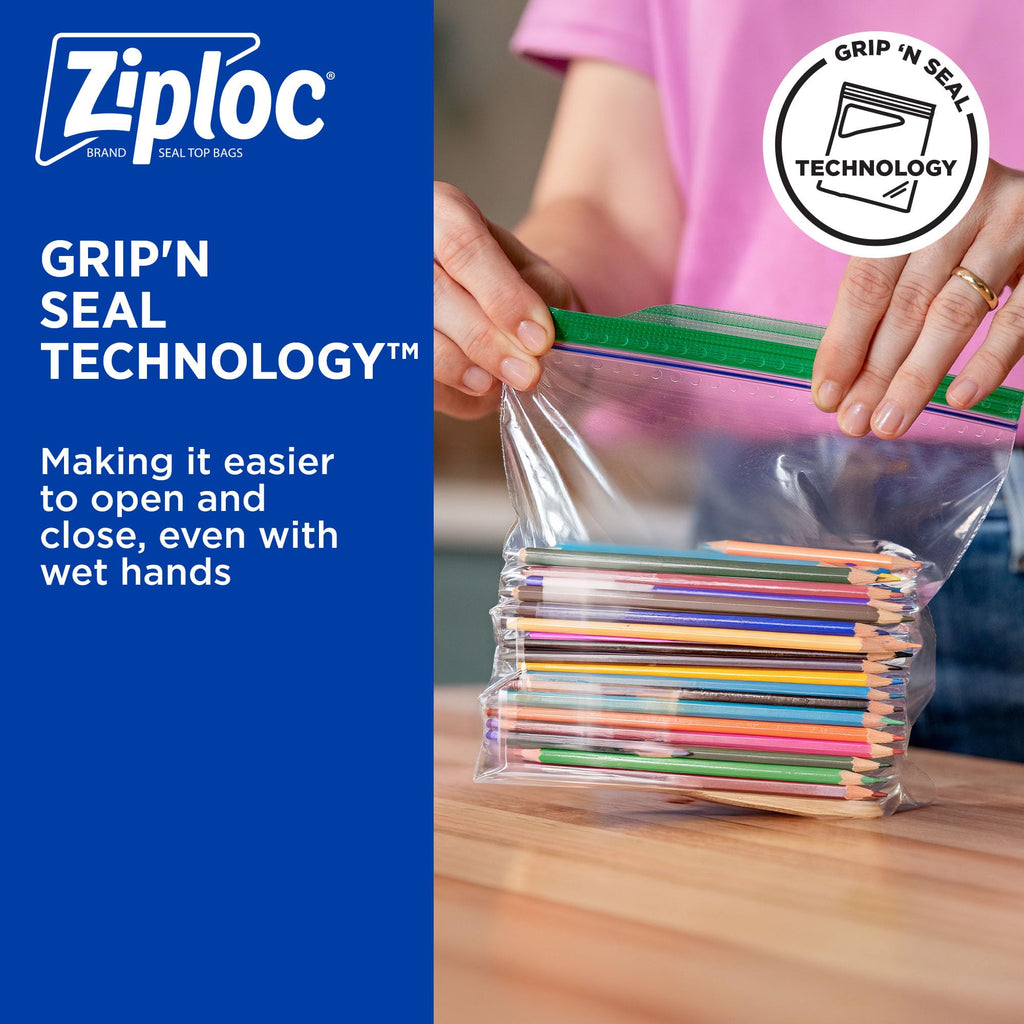 SC Johnson Ziploc Sandwich Bags - Easy Open Tabs

