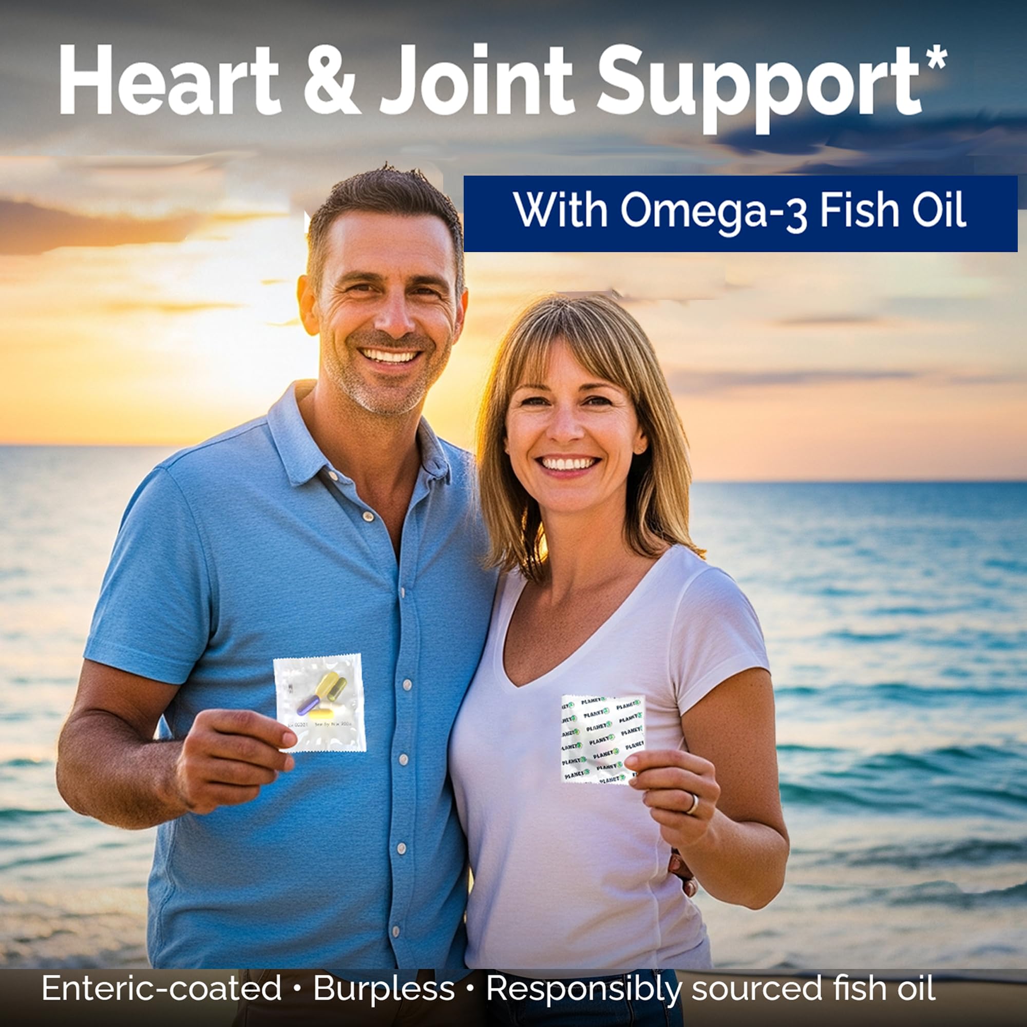 Planet 3 Daily Multivitamin for Immune, Heart & Eye Health


