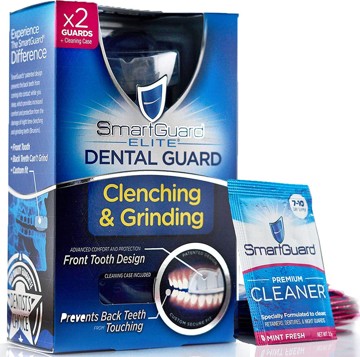 SMARTGUARD Elite Dental Night Guard for Bruxism - Dentist Designed