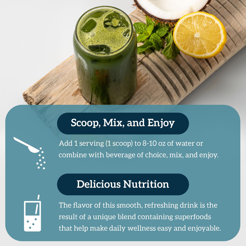 Organifi Green Juice Powder Spirulina Chlorella Ashwagandha

