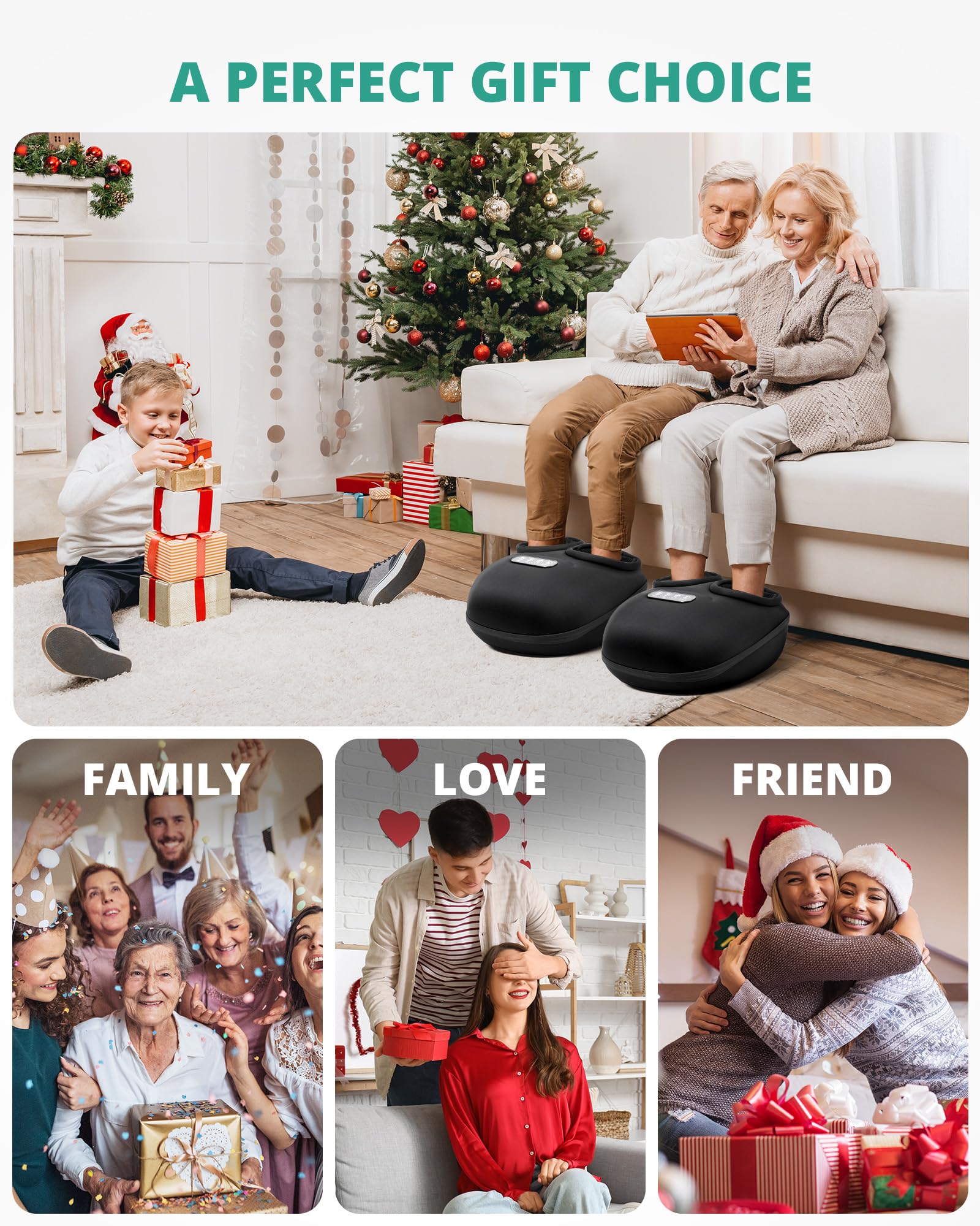 Medcursor Foot Massager with Heat and Shiatsu | Relief


