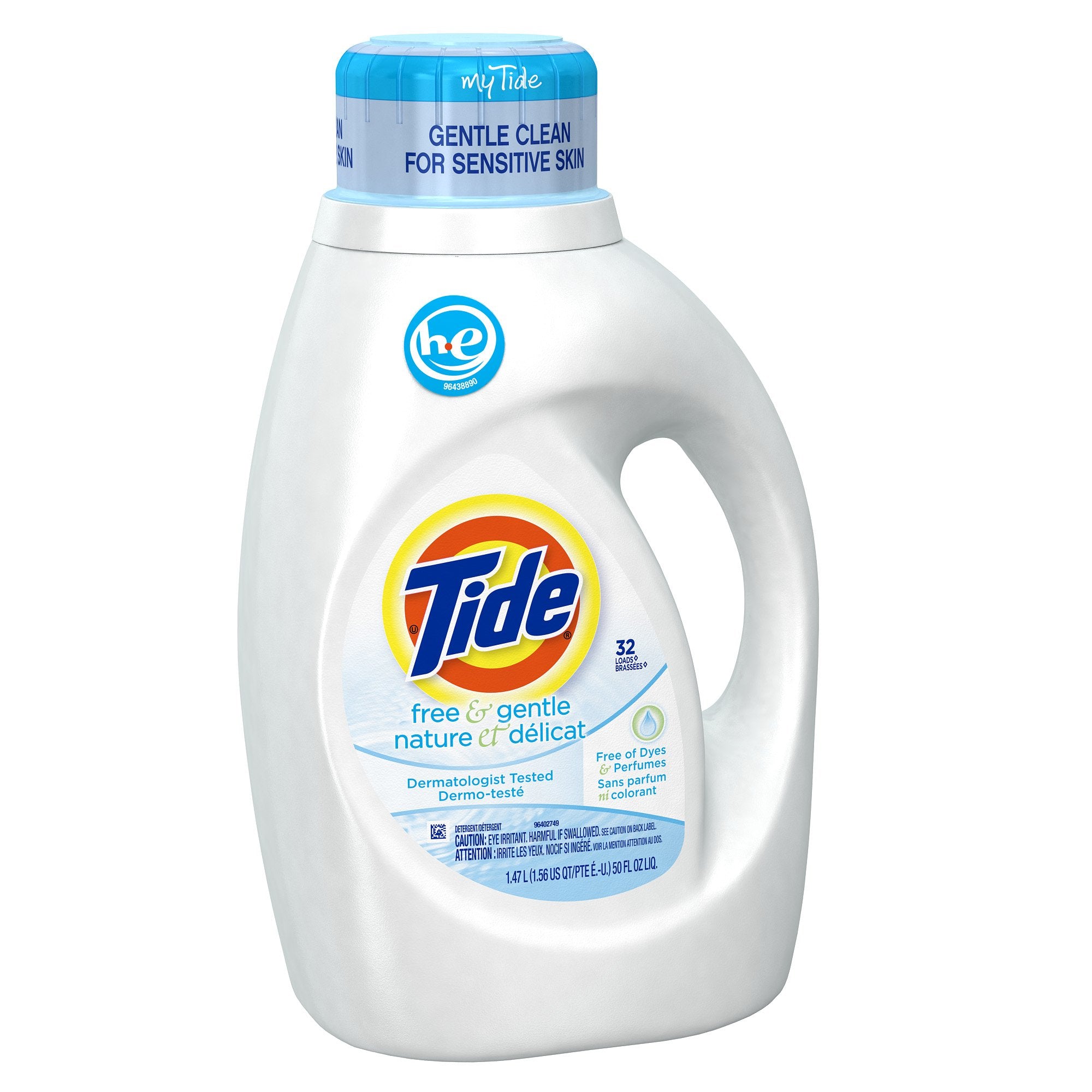 Tide Free and Gentle Liquid Laundry Detergent