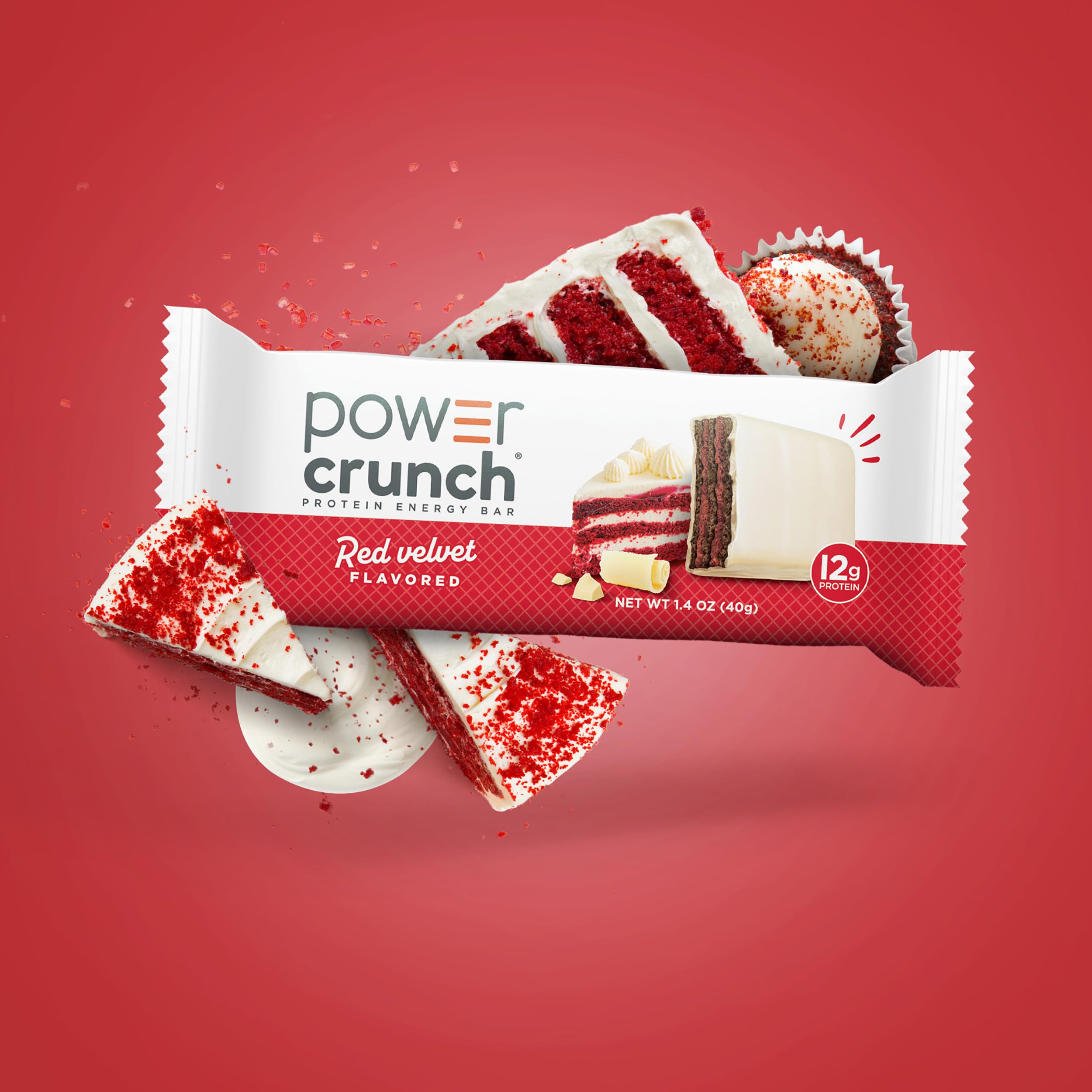 Power Crunch Protein Energy Wafer Bars High-Protein Snack

