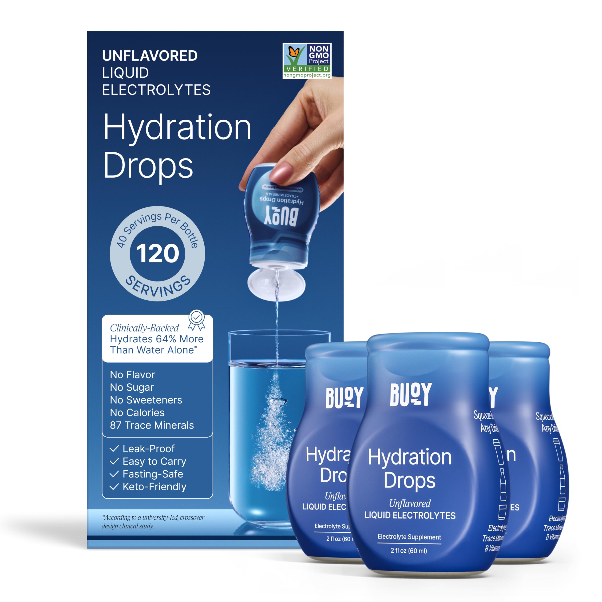 Buoy Electrolyte Drops | Hydration Supplement

