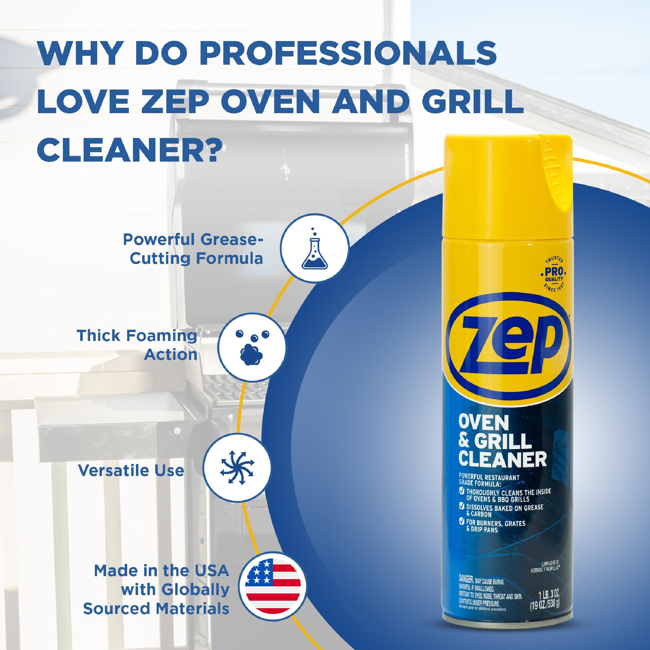 Zep Heavy-Duty Oven and Grill Cleaner

