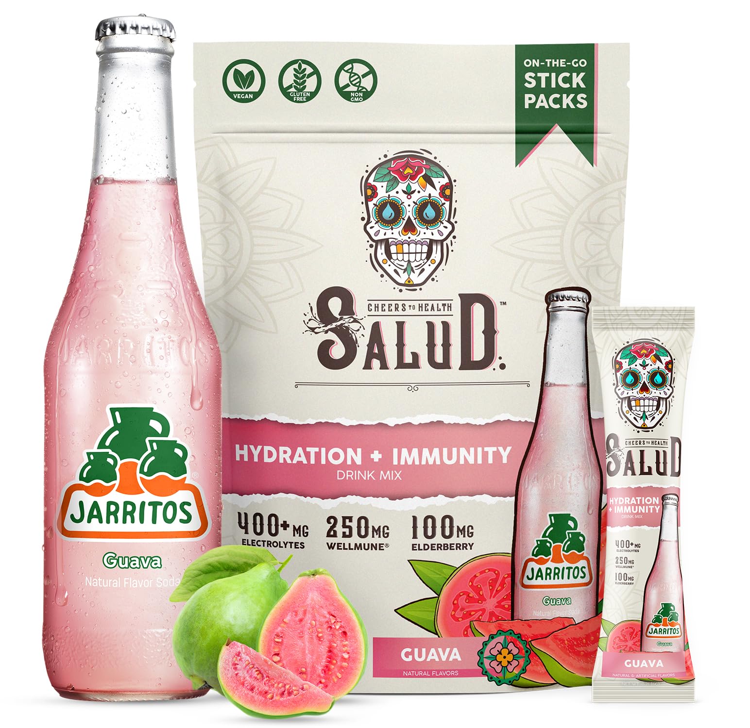 Salud 2-in-1 Hydration Sachets + Immunity Electrolytes Powder