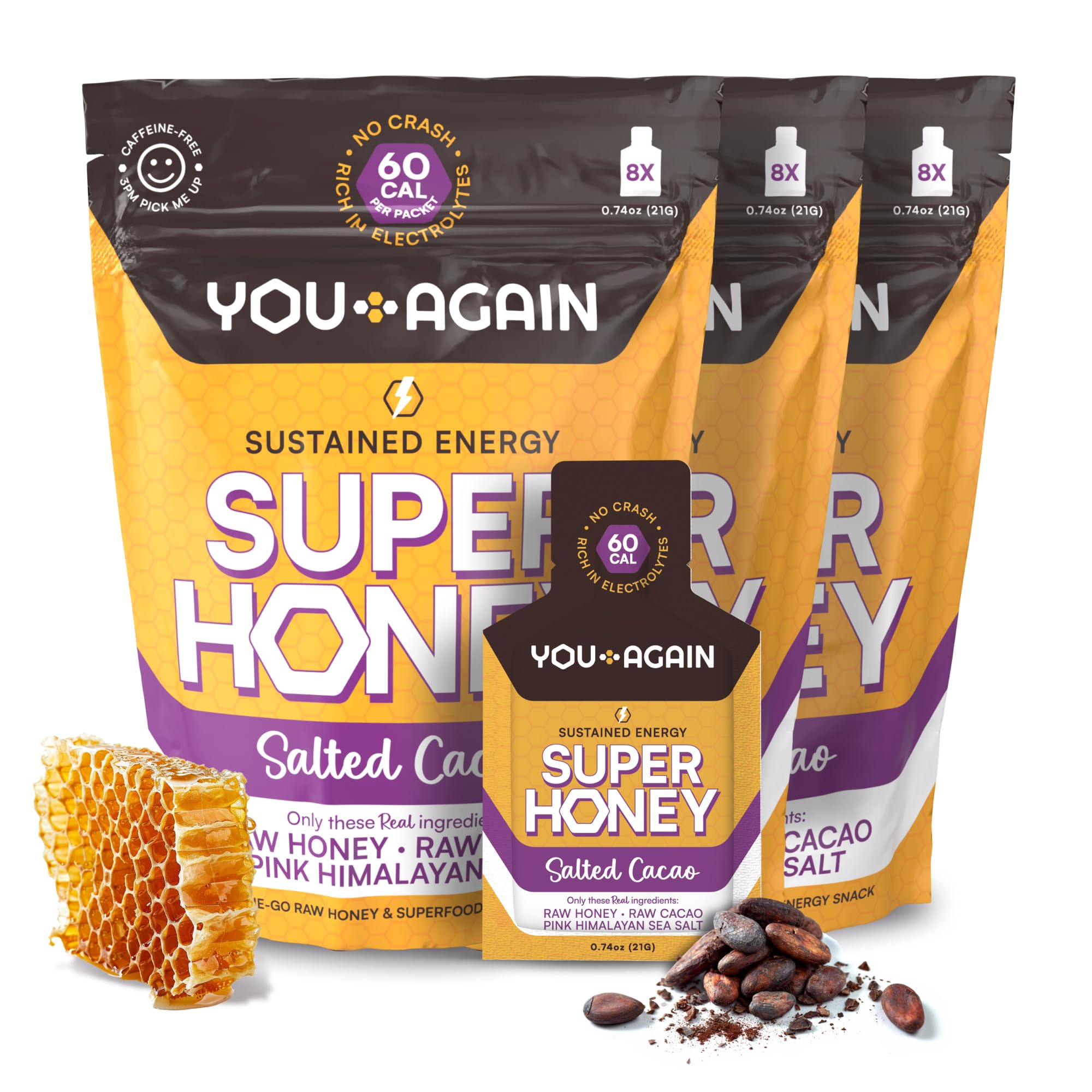 You Again Super Honey Gel - Natural Energy for Athletes