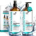 ArtNaturals Magnesium Oil Spray & Body Lotion Set for Sleep & Muscle Relief