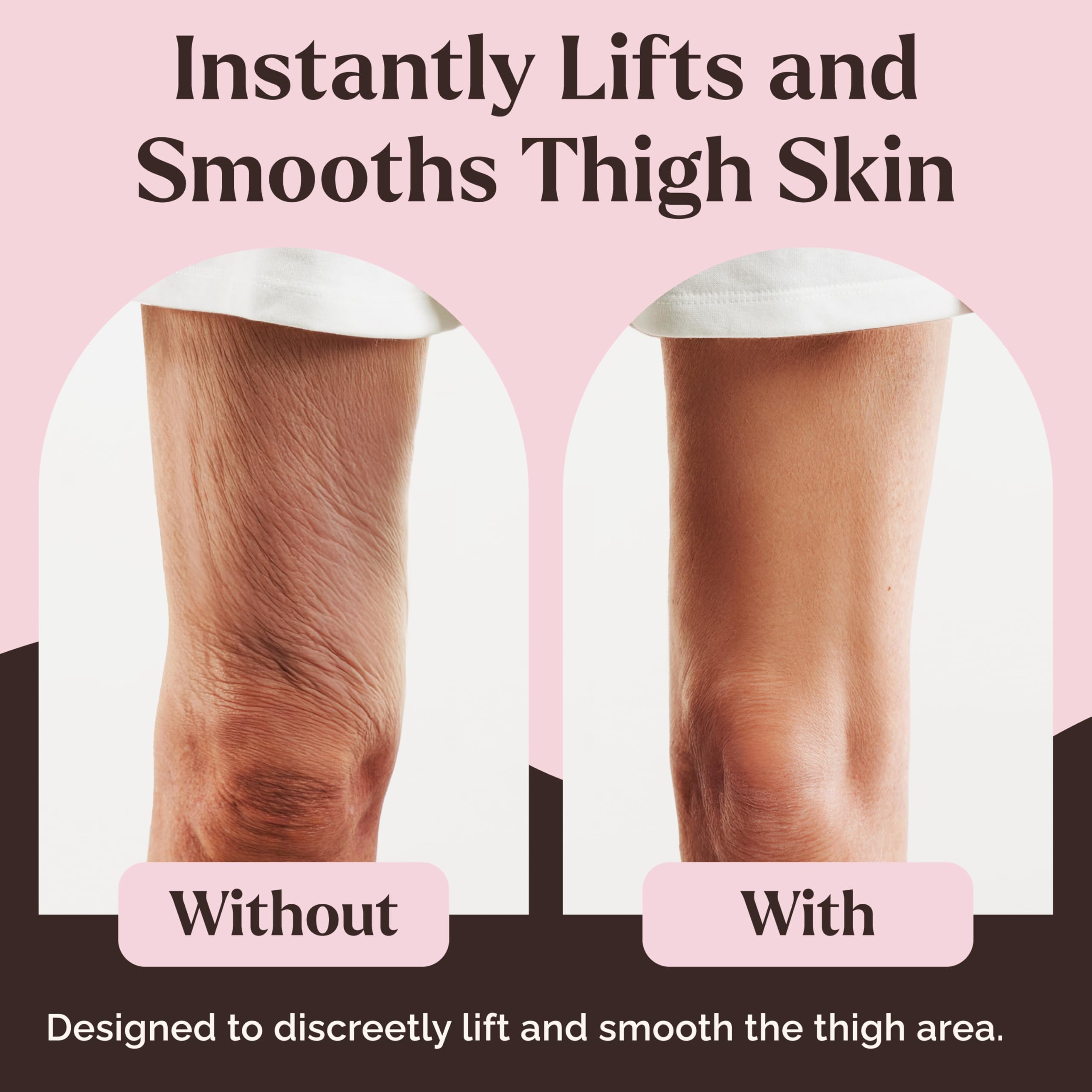 Skinnies Instant Thigh Lift Tape | Clear Sweatproof Adhesive

