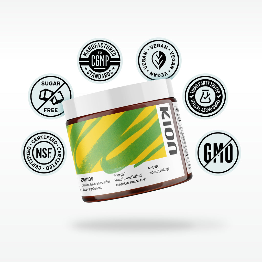 Kion Aminos Essential Amino Acids Powder - No Caffeine

