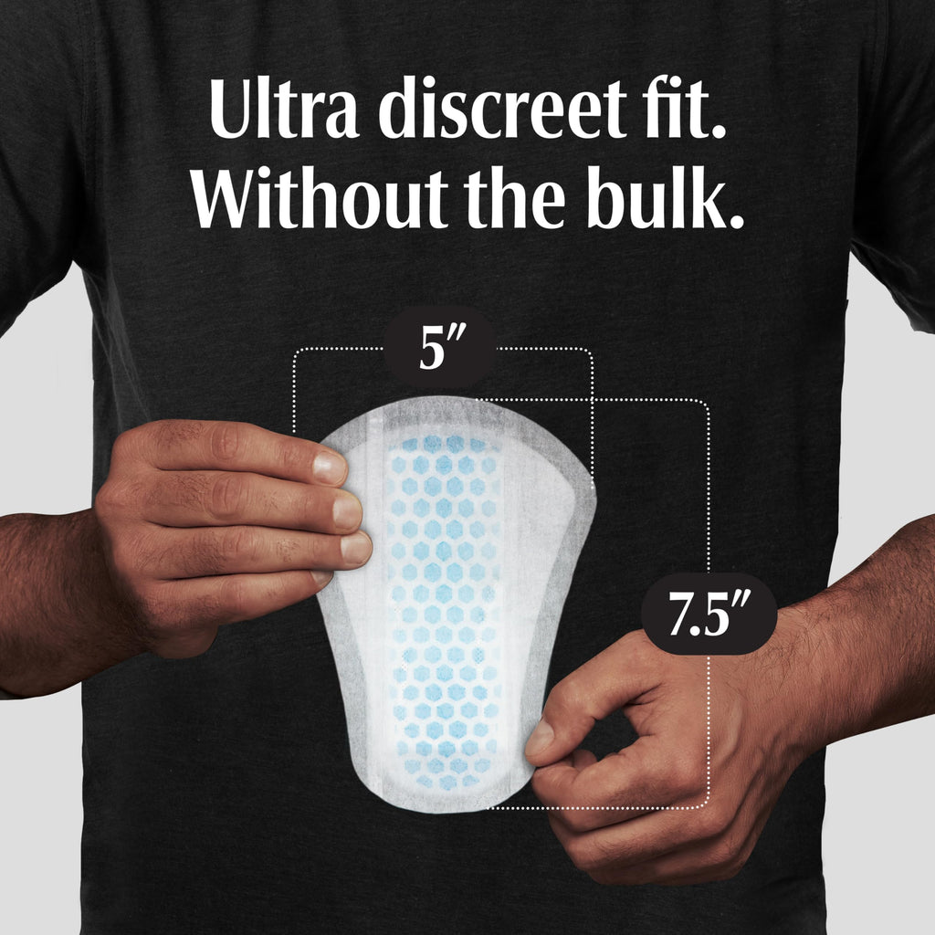 Depend Shields for Men Incontinence Pads - Light Absorbency

