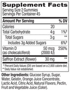 OLLY Hello Happy Gummy Worms Mood Support - Gluten Free


