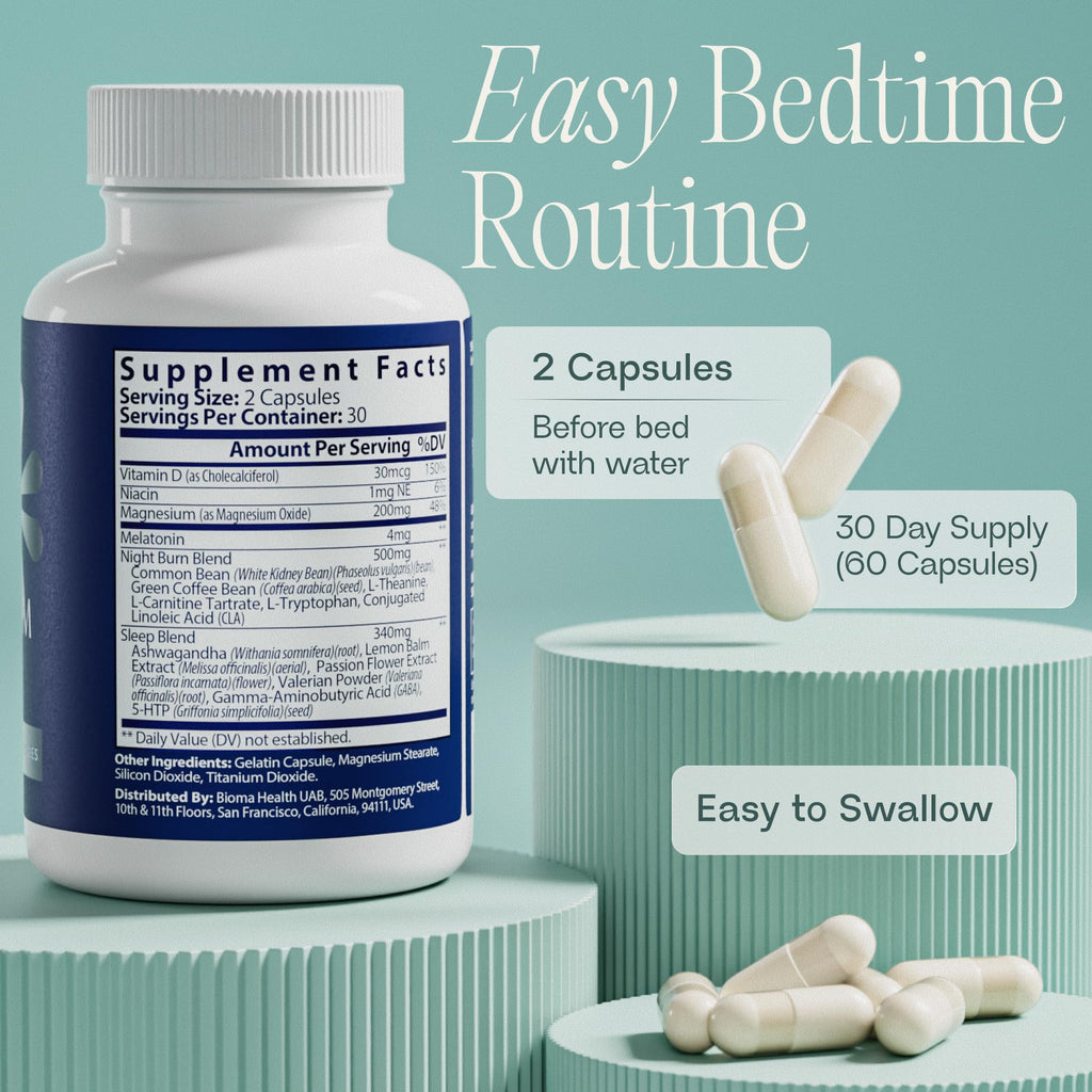 BIOMA Night Metabolism & Sleep Capsule

