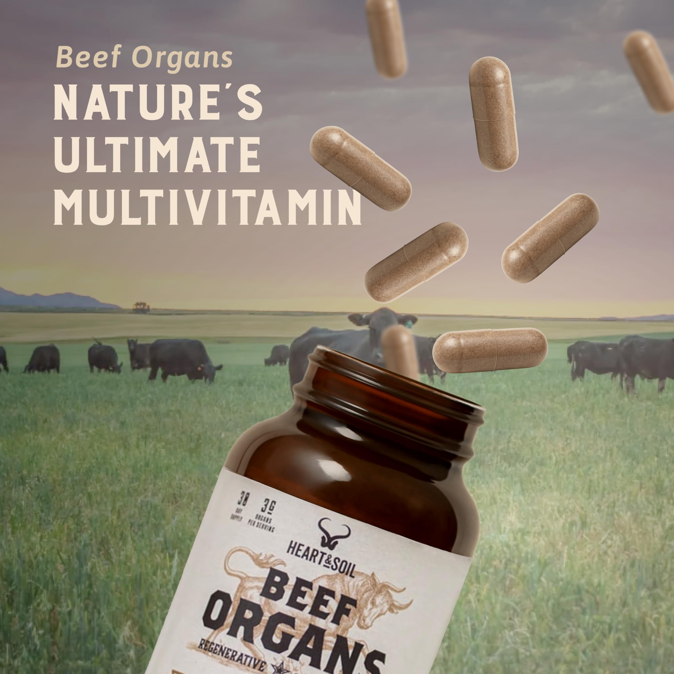 HEART & SOIL Nutrient Capsule Supplement

